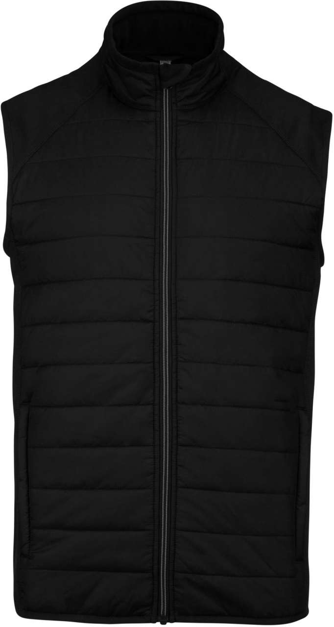 Model DUAL-FABRIC SLEEVELESS SPORTS JACKET PA235