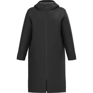 Model UNISEX SHERPA-LINED LONG PARKA PA245