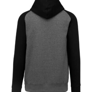 Model KIDS' TWO-TONE HOODED SWEATSHIRT PA370