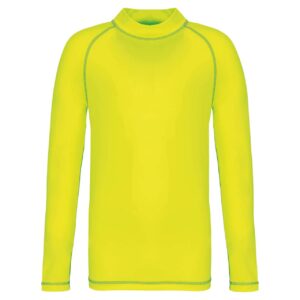 Model CHILDREN’S LONG-SLEEVED TECHNICAL T-SHIRT WITH UV PROTECTION PA4018