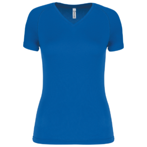 Model LADIES’ V-NECK SHORT-SLEEVED SPORTS T-SHIRT PA477