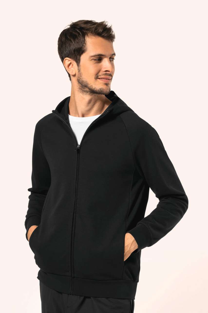 Model MEN'S ZIPPED HOODIE PK400 - Image 2