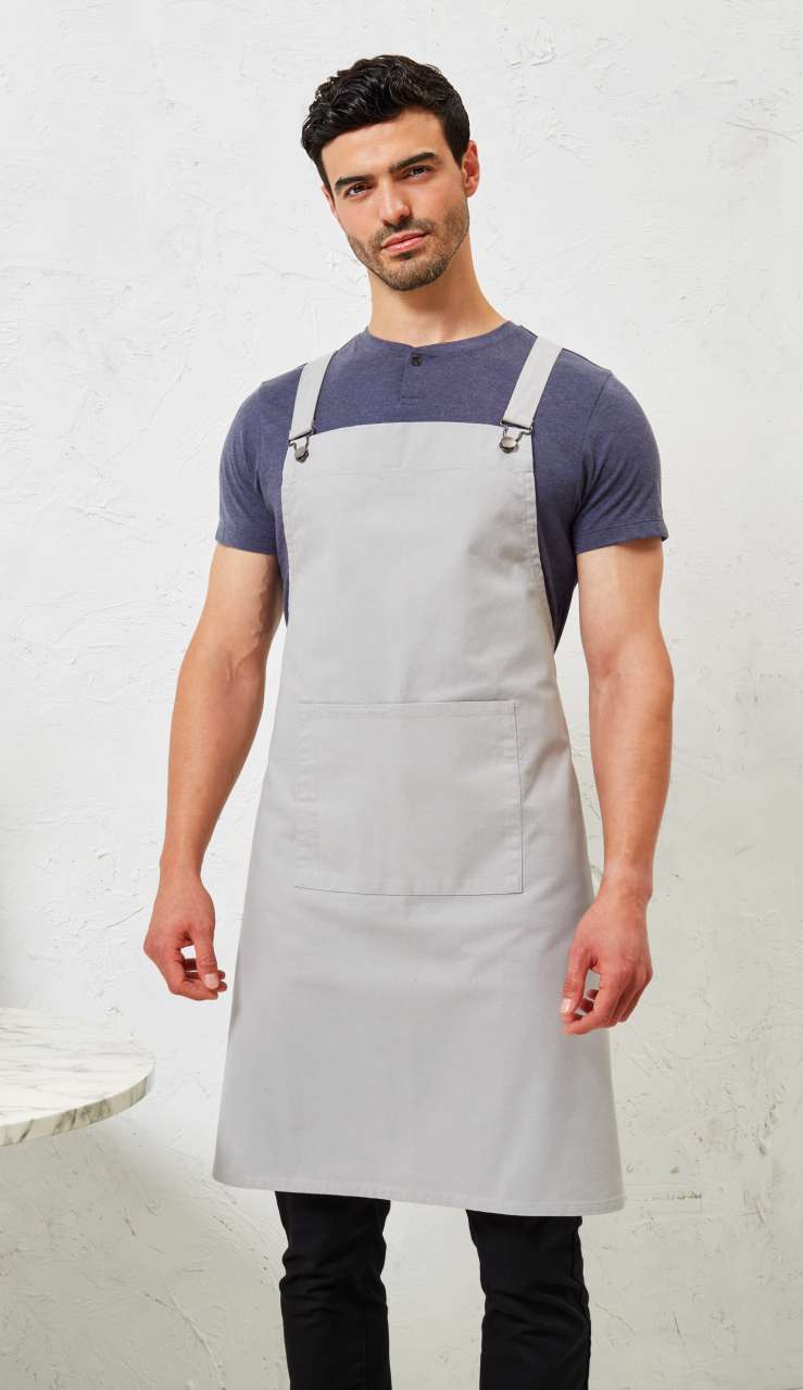 Model CROSS BACK ’BARISTA’ BIB APRON PR129 - Image 2