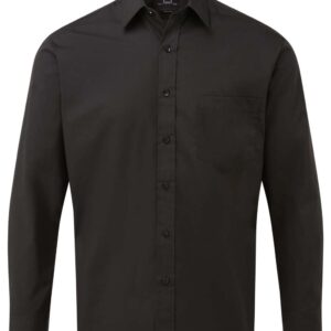 Model MEN'S LONG SLEEVE POPLIN SHIRT PR200