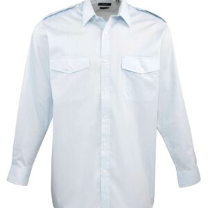 Model MEN’S LONG SLEEVE PILOT SHIRT PR210