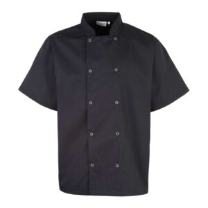 Model CHEF'S SHORT SLEEVE STUD JACKET PR664