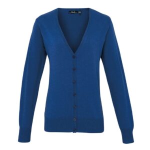 Model WOMEN'S BUTTON-THROUGH KNITTED CARDIGAN PR697