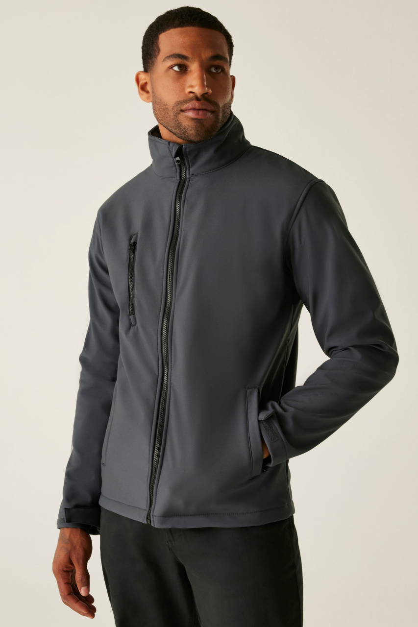 Model ABLAZE 3 LAYER PRINTABLE SOFTSHELL JACKET RETRA610 - Image 2