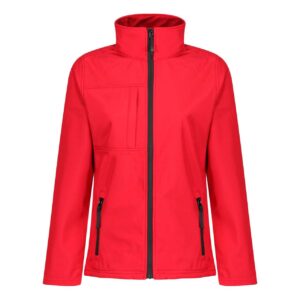 Model WOMEN'S OCTAGON II PRINTABLE 3 LAYER MEMBRANE SOFTSHELL RETRA689