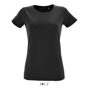 Model SOL'S REGENT FIT WOMEN ROUND COLLAR FITTED T-SHIRT SO02758