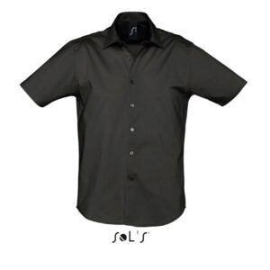 Model SOL'S BROADWAY - SHORT SLEEVE STRETCH MEN'S SHIRT SO17030